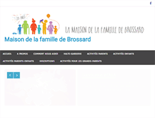 Tablet Screenshot of mfdebrossard.org